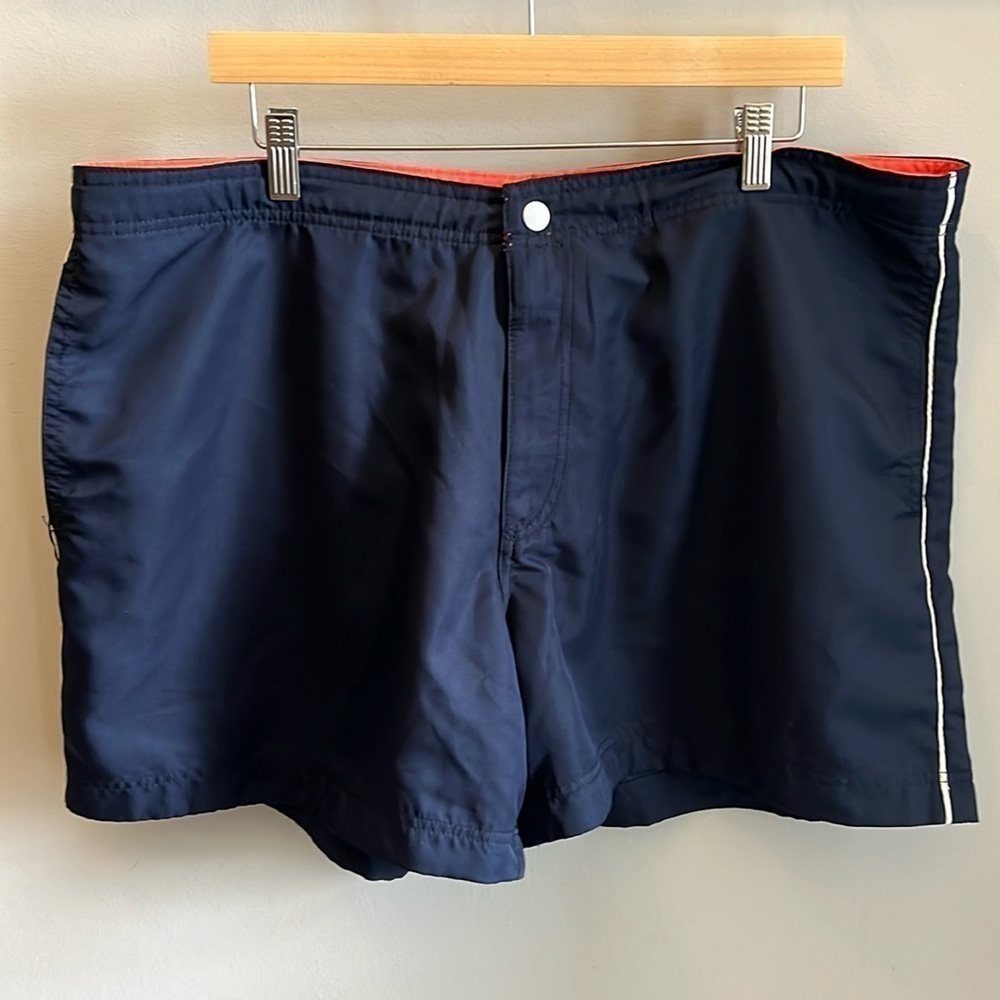 Bonobos Swim Trunks Blue Inside Drawstring Lining Size 40